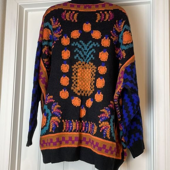 FARM Rio Pineapple Scarf Cardigan - Picture 2 of 5